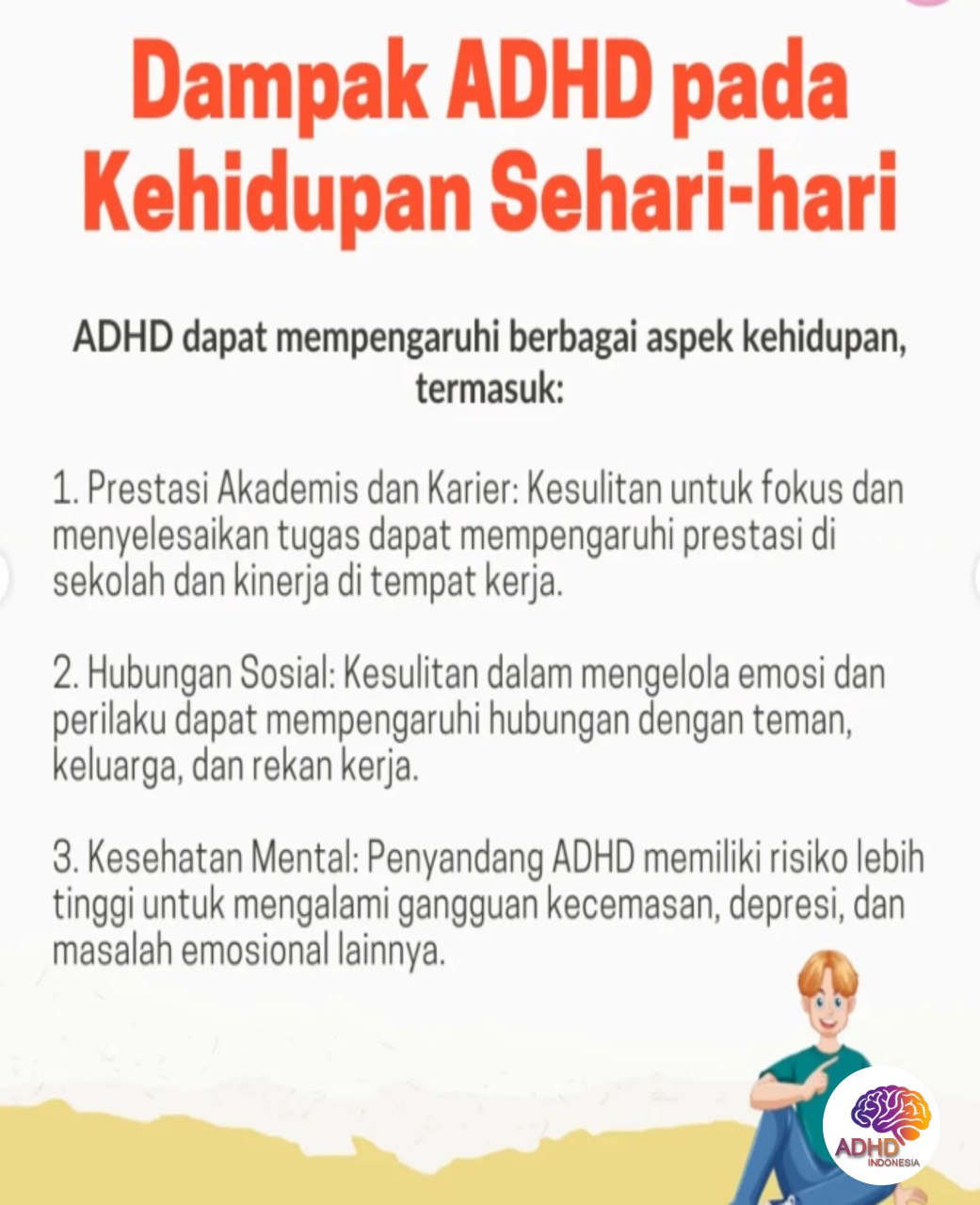ADHD dan Hubungan Sosial Anak di Lingkungan Sekolah di Kota Jayapura